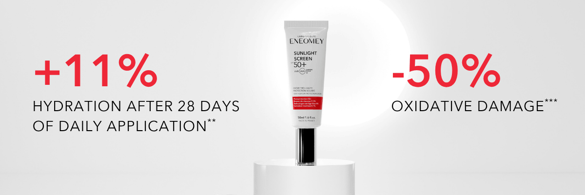Proven results SUNLIGHT SCREEN 50+